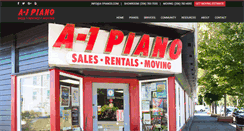 Desktop Screenshot of a-1pianos.com